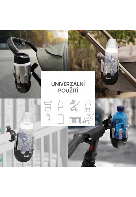 Flexibilní držák na pití, Grey