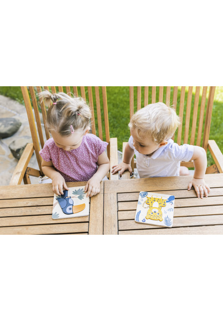 Dřevěné puzzle malé, Fox