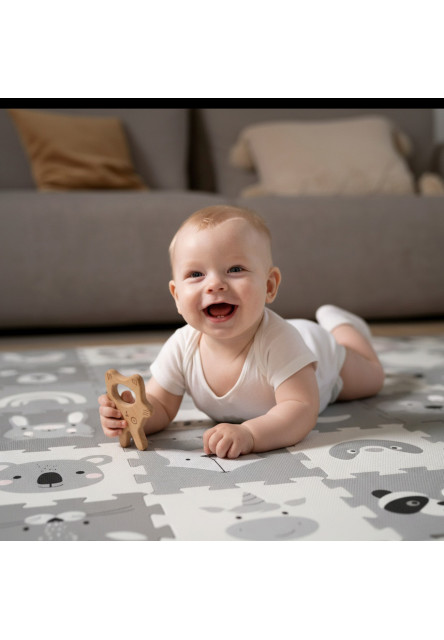 Penová podložka Puzzle 30x30 cm 9ks, Animals