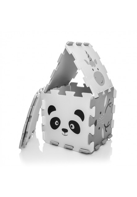 Penová podložka Puzzle 30x30 cm 9ks, Forest