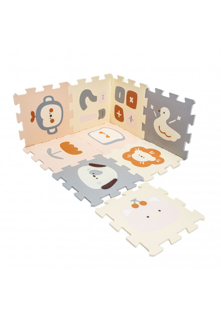 Penová podložka Puzzle 30x30 cm 9ks, Logic