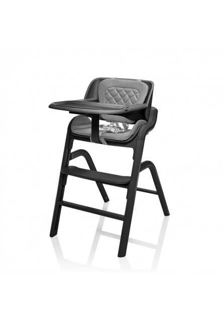 Set stolička Inpira + novorodenecký set + hojdacia základňa, Berry Black