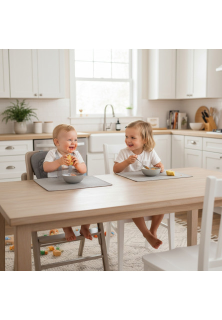 Set stolička Inpira + novorodenecký set + hojdacia základňa, Berry Black