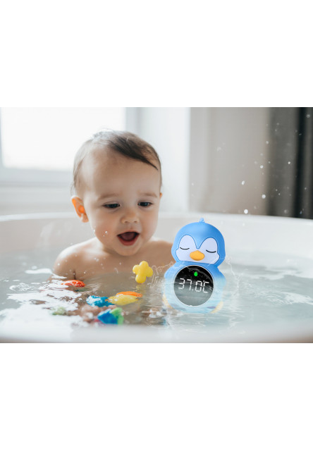 Silikónový digitálny teplomer 3v1, Penguin