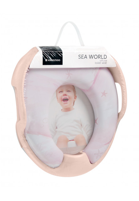 Dětské WC sedátko Sea World Starfish Pink