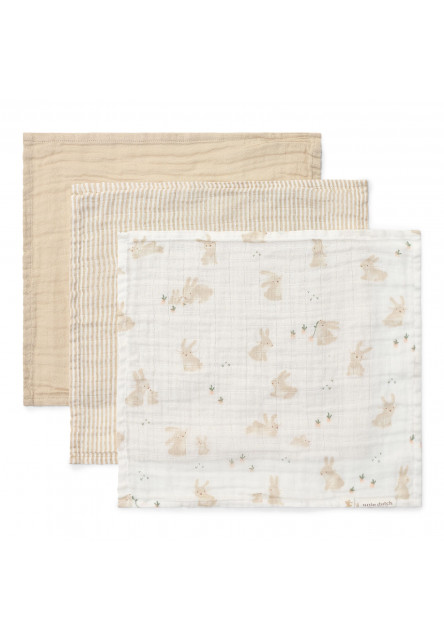 Ubrousky mušelínové 3 ks Baby Bunny