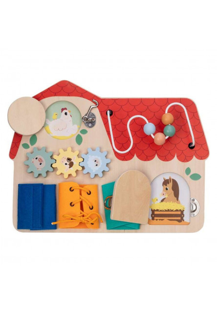 Free2Play Activity Board Domeček