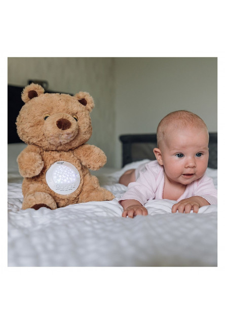 Free2Play Usínáček s hudbou a světelnou projekcí Teddy Bear