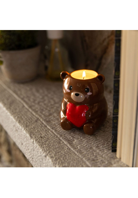 Vonná sviečka Legami Teddy Bear - Berry Kiss 250 gr