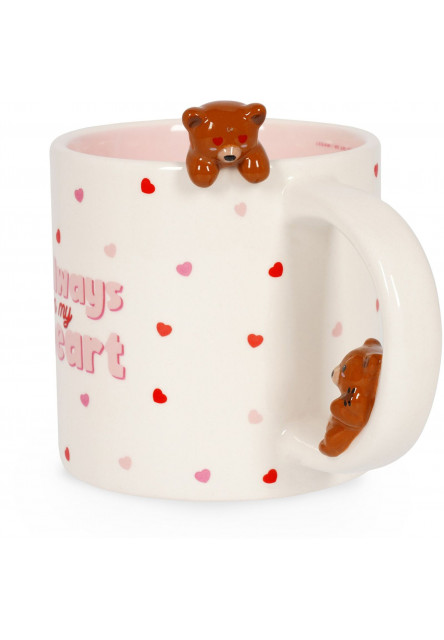 Kameninový hrnček Legami Too Cute To Handle - Teddy Bear 350 ml