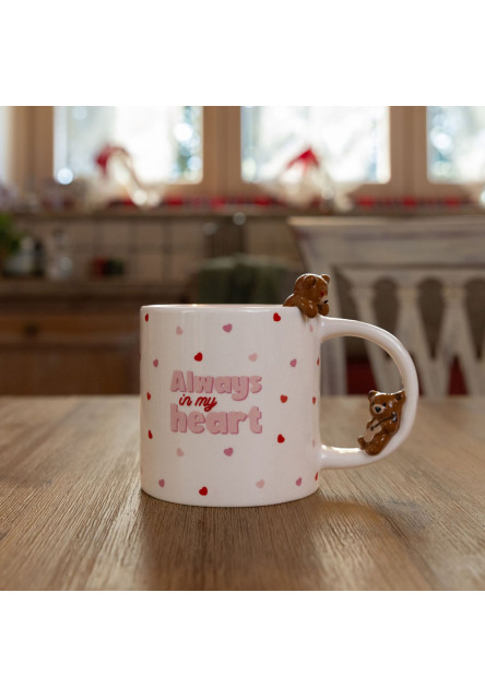 Kameninový hrnček Legami Too Cute To Handle - Teddy Bear 350 ml