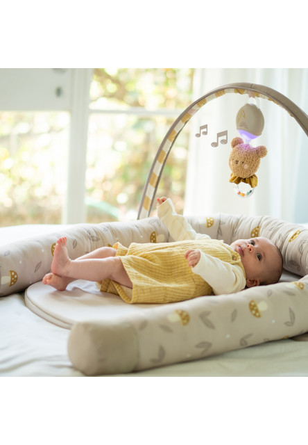 Hnízdo pro miminko s hrazdou Little Explorer