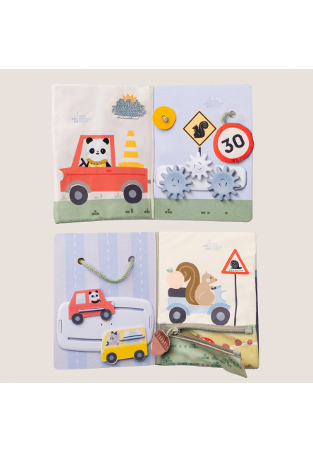 Knížka s aktivitami do auta Busy Book