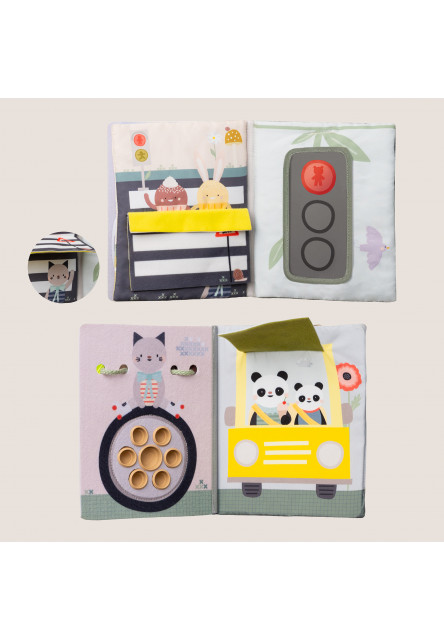 Knížka s aktivitami do auta Busy Book