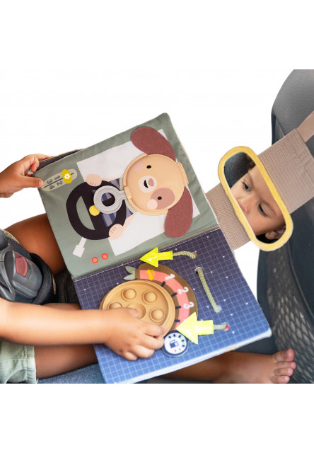 Knížka s aktivitami do auta Busy Book