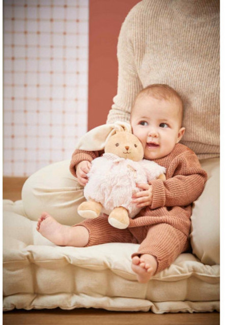 Intemporel Plyšový zajac ružový 17 cm