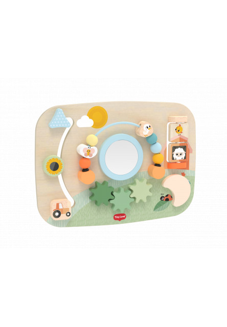 Pult s aktivitami dřevěný Farmers Funday