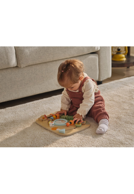 Pult s aktivitami dřevěný Farmers Funday