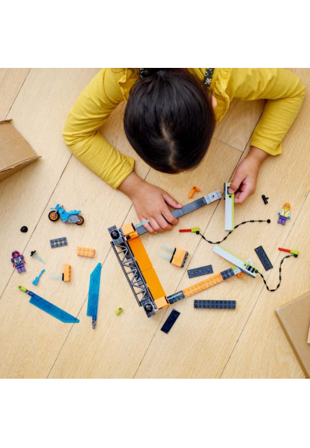 Kaskadérska výzva s čepeľami