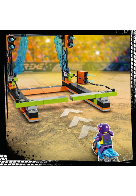 Kaskadérska výzva s čepeľami