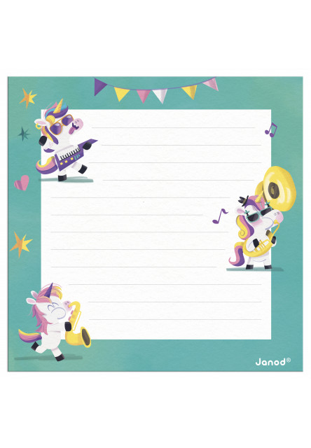 Blahoželanie k narodeninám s puzzle Jednorožec