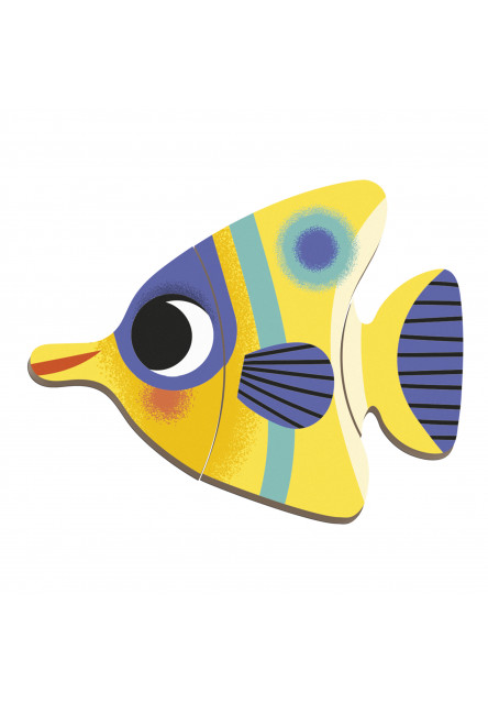 Magnetibook Tropické ryby Magnetická kniha pre deti