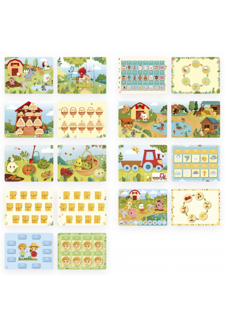 Farma Busy Book interaktívna kniha s aktivitami od 3 rokov