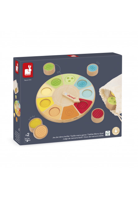 Sensory Dotykové senzorické pexeso s rôznymi povrchmi