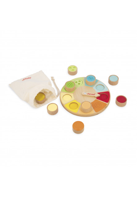 Sensory Dotykové senzorické pexeso s rôznymi povrchmi