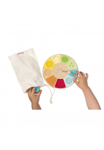 Sensory Dotykové senzorické pexeso s rôznymi povrchmi