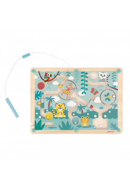 Tropik Magnetický labyrint s perom Džungľa