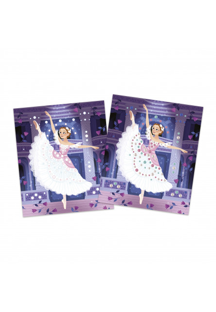 Atelier Kreatívna sada Mini Tanečníci Dekorovanie perlami