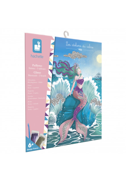 Atelier Kreatívna sada Mini Morské panny Trblietavé piesky