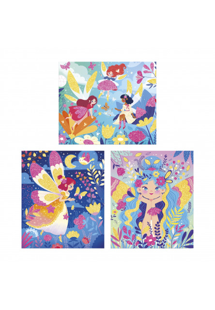 Atelier Kreatívna sada Mini Víly Trblietavé piesky