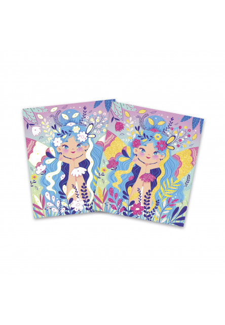 Atelier Kreatívna sada Mini Víly Trblietavé piesky