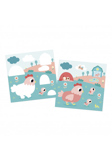 My arts&crafts Mini Zamatové omaľovánky Farma od 18 mesiacov