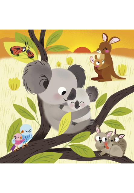 My arts&crafts Mini Zamatové omaľovánky Chutné zvieratká od 18 mesiacov