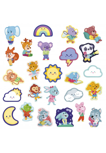 Stickers Samolepky Emócie 100 ks