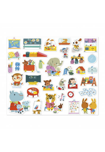 Stickers Samolepky Škôlka 200 ks