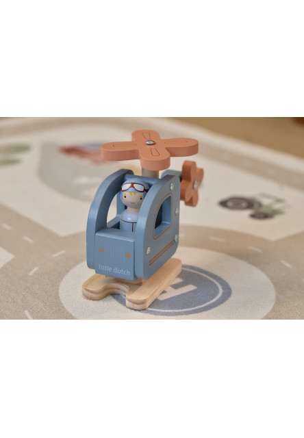 Helikoptéra dřevěná