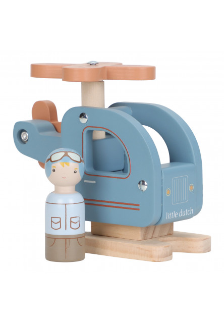 Helikoptéra dřevěná