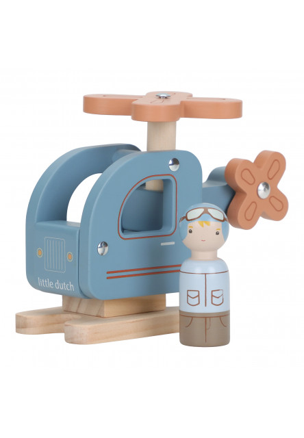 Helikoptéra dřevěná