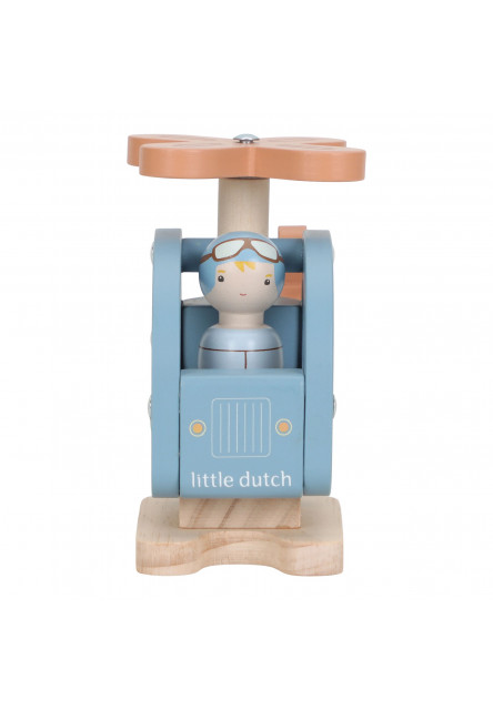 Helikoptéra dřevěná