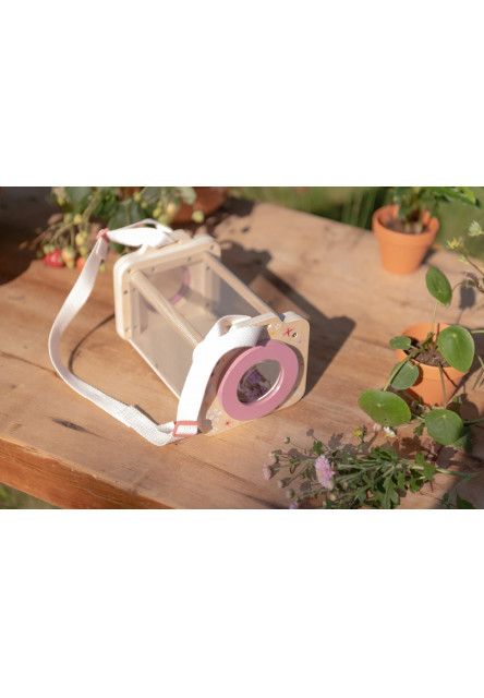 Box na prohlížení hmyzu dřevěný Fairy Garden