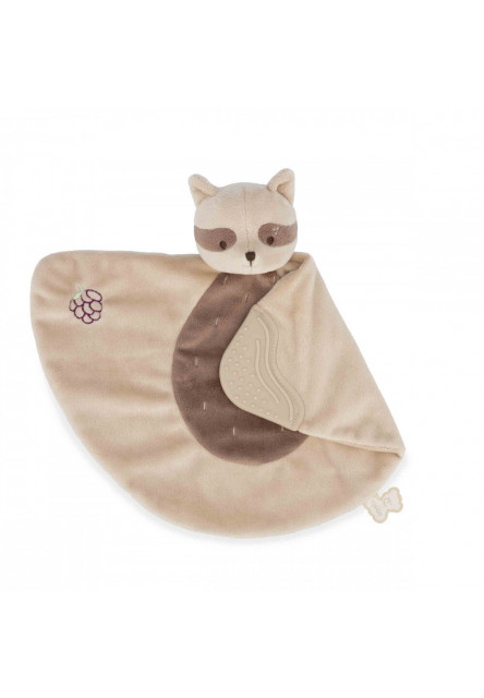 Grignoti Mojkáčik so silikónovým hryzátkom Medvedík mýval v darčekovej krabičke