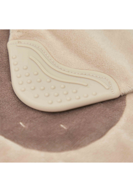 Grignoti Mojkáčik so silikónovým hryzátkom Medvedík mýval v darčekovej krabičke