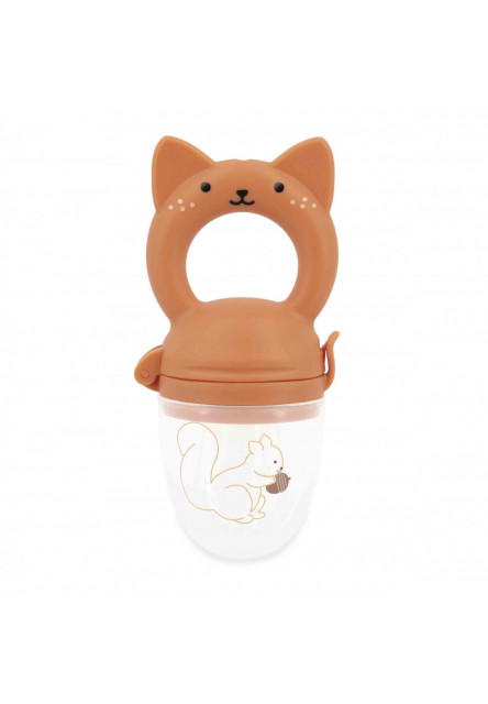 Grignoti Sada pre prvé príkrmy - Podbradník a cumlík na papanie kašičiek