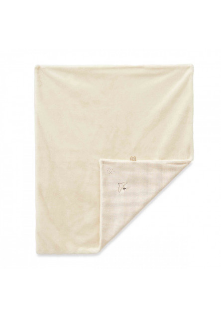 Intemporel Jemná látková deka pre bábätká vhodná aj do autosedačky