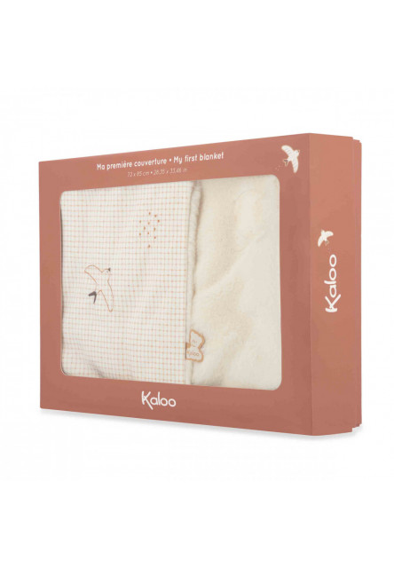 Intemporel Jemná látková deka pre bábätká vhodná aj do autosedačky