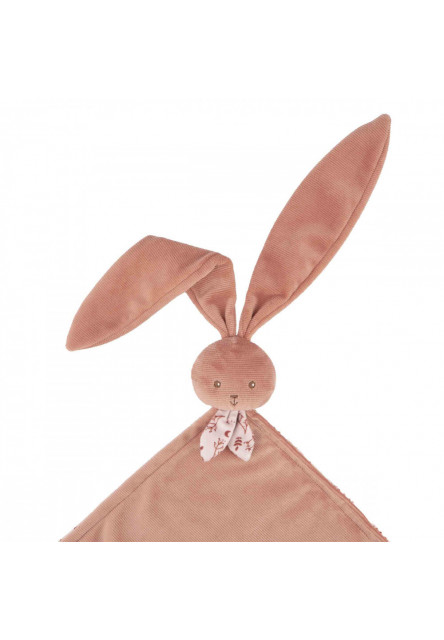 Lapinoo Jemná deka s možnosťou upevnenia k autosedačke terracotta